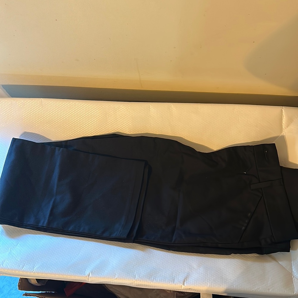 LEE Womens Wrinkle Free Relaxed Fit Straight Leg Pant